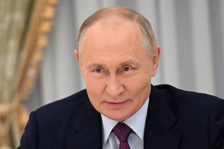 picture of Vladmir Putin, the Russian President