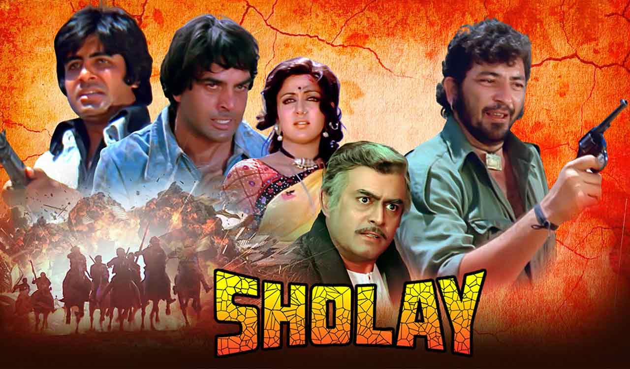 Sholay movie poster