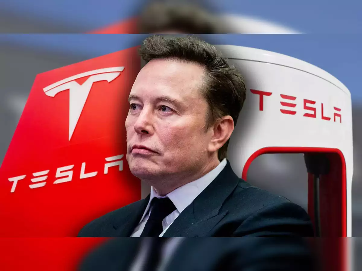 elon musk and tesla image